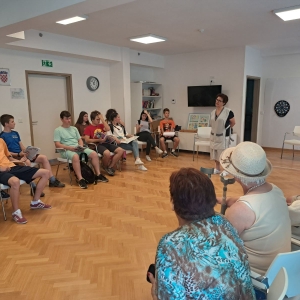 Visit to the Home for the Elderly "Domenico Pergolis" Rovinj